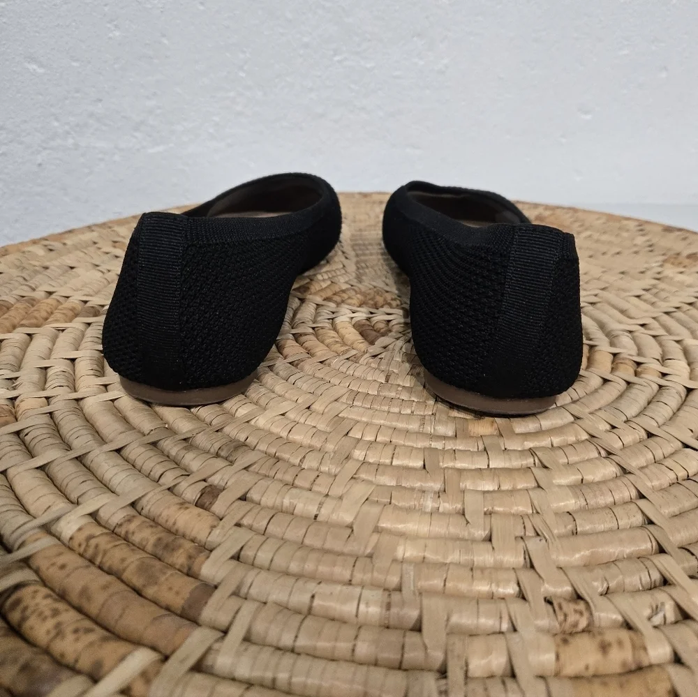 Lucky Brand Women's Knit Black Flats